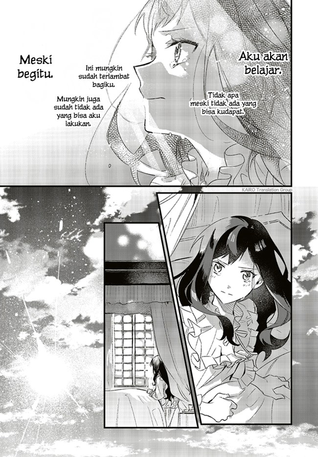 Gyakkou Shita Akuyaku Reijou wa, Naze ka Maryoku wo Ushinattanode Shinsou no Reijou ni Narimasu ( The Villainess Who Traveled Back in Time Inexplicably Lost Her Magic, so She Went Into Seclusion) chapter 2