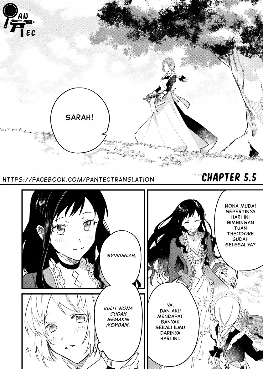 Gyakkou Shita Akuyaku Reijou wa, Naze ka Maryoku wo Ushinattanode Shinsou no Reijou ni Narimasu ( The Villainess Who Traveled Back in Time Inexplicably Lost Her Magic, so She Went Into Seclusion) chapter 5