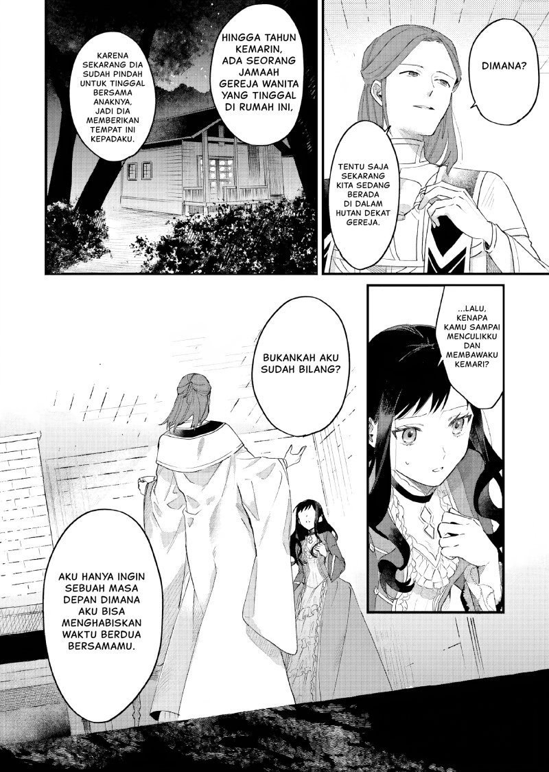 Gyakkou Shita Akuyaku Reijou wa, Naze ka Maryoku wo Ushinattanode Shinsou no Reijou ni Narimasu ( The Villainess Who Traveled Back in Time Inexplicably Lost Her Magic, so She Went Into Seclusion) chapter 13