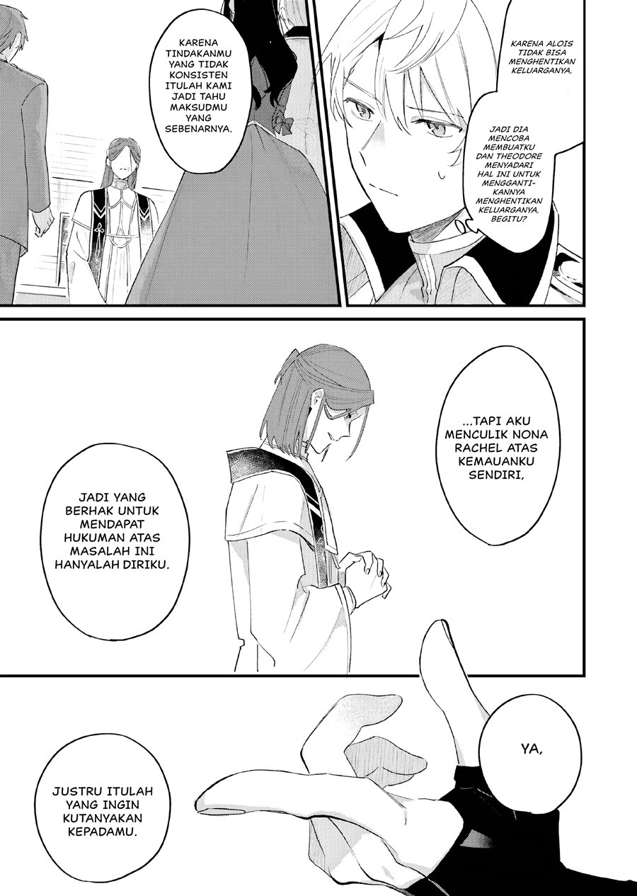 Gyakkou Shita Akuyaku Reijou wa, Naze ka Maryoku wo Ushinattanode Shinsou no Reijou ni Narimasu ( The Villainess Who Traveled Back in Time Inexplicably Lost Her Magic, so She Went Into Seclusion) chapter 14