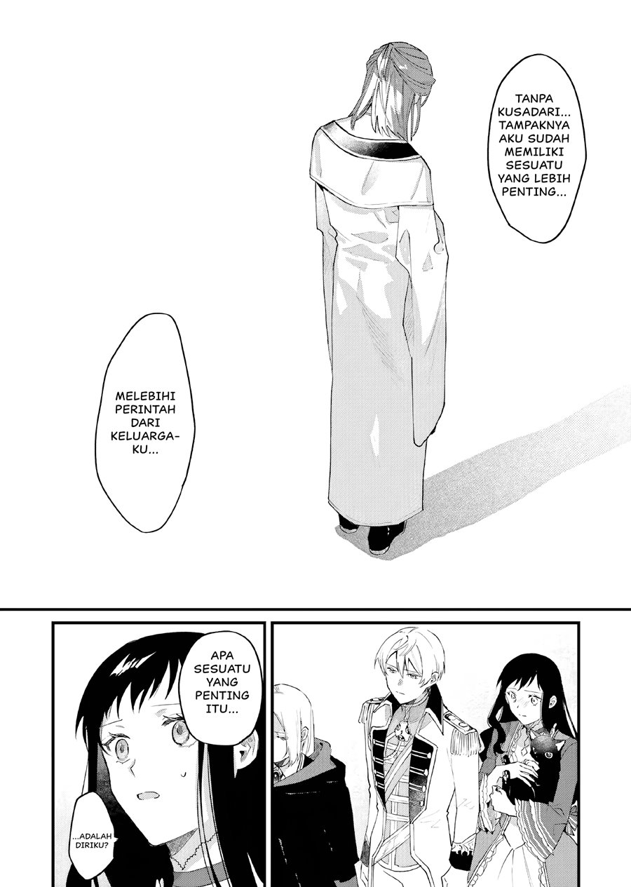Gyakkou Shita Akuyaku Reijou wa, Naze ka Maryoku wo Ushinattanode Shinsou no Reijou ni Narimasu ( The Villainess Who Traveled Back in Time Inexplicably Lost Her Magic, so She Went Into Seclusion) chapter 14