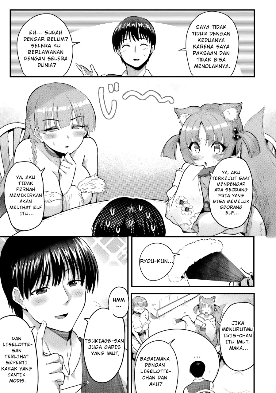 Gyakuten Isekai de Yomeki Okure S-Rank Onna Bokensha tachi ni Semararete Imasu Chapter 05 Bahasa Indonesia