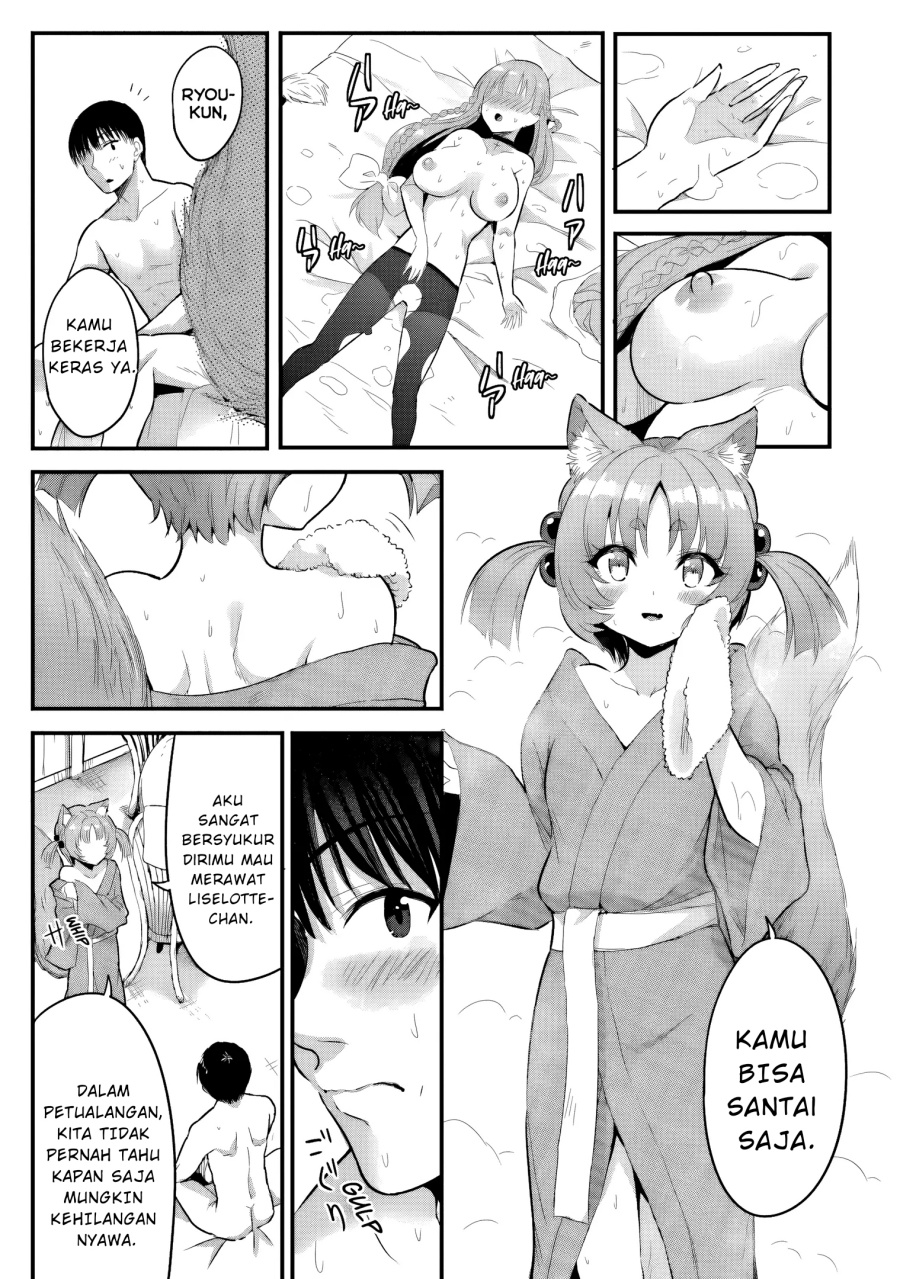 Gyakuten Isekai de Yomeki Okure S-Rank Onna Bokensha tachi ni Semararete Imasu Chapter 05 Bahasa Indonesia