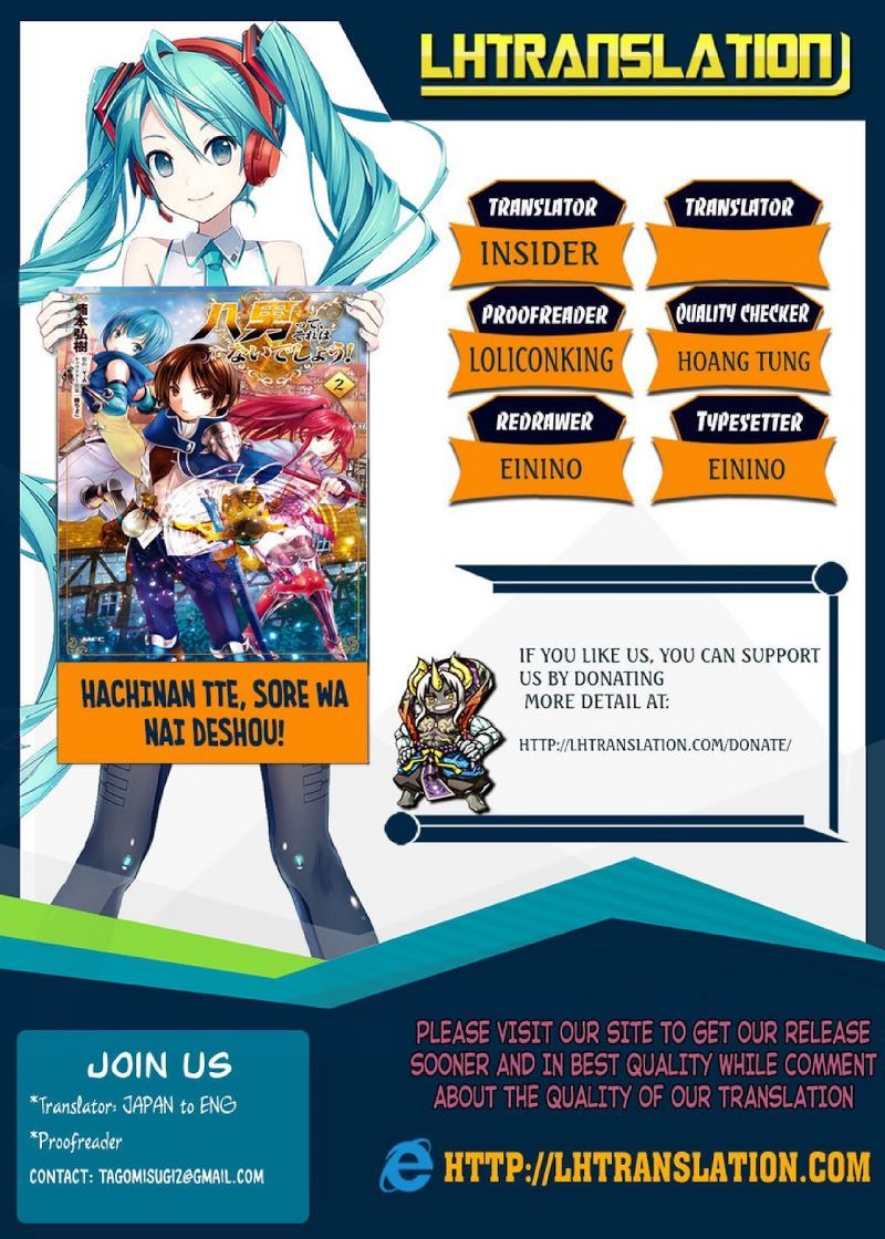 Hachinan tte Sore wa Nai Deshou Chapter 24 Bahasa Indonesia