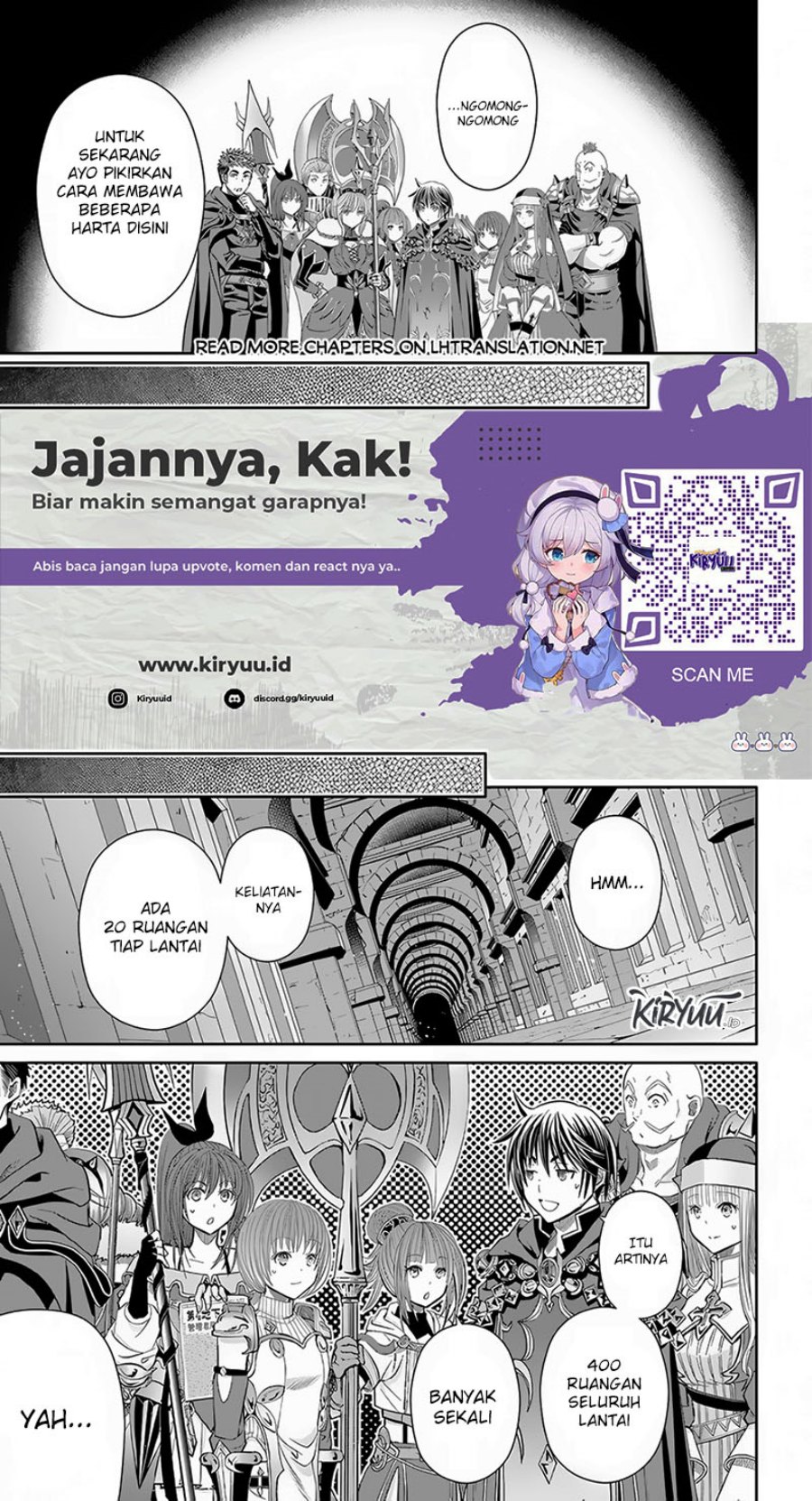 Hachinan tte Sore wa Nai Deshou Chapter 85 Bahasa Indonesia