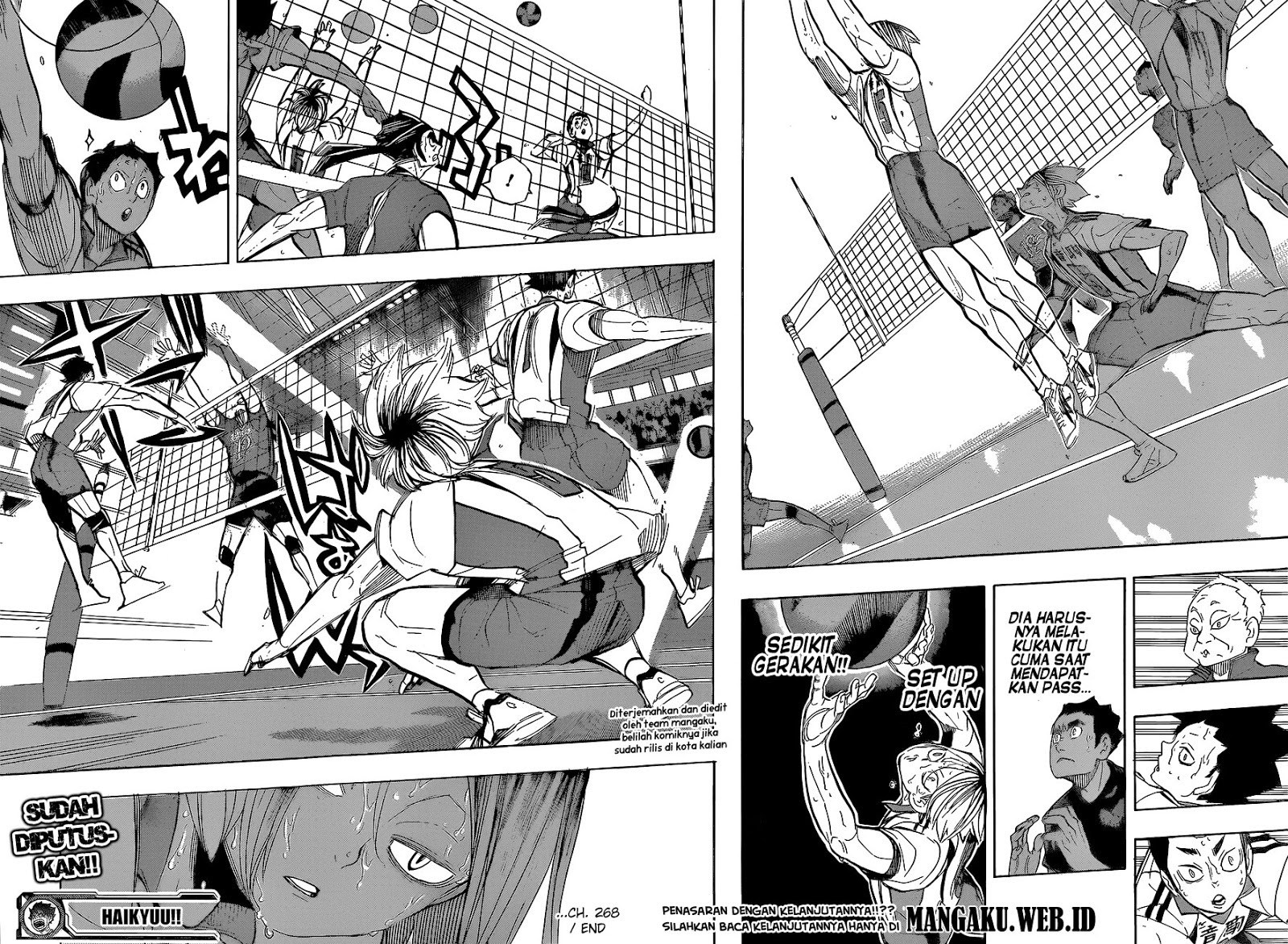 Haikyuu!! Chapter 268 Bahasa Indonesia
