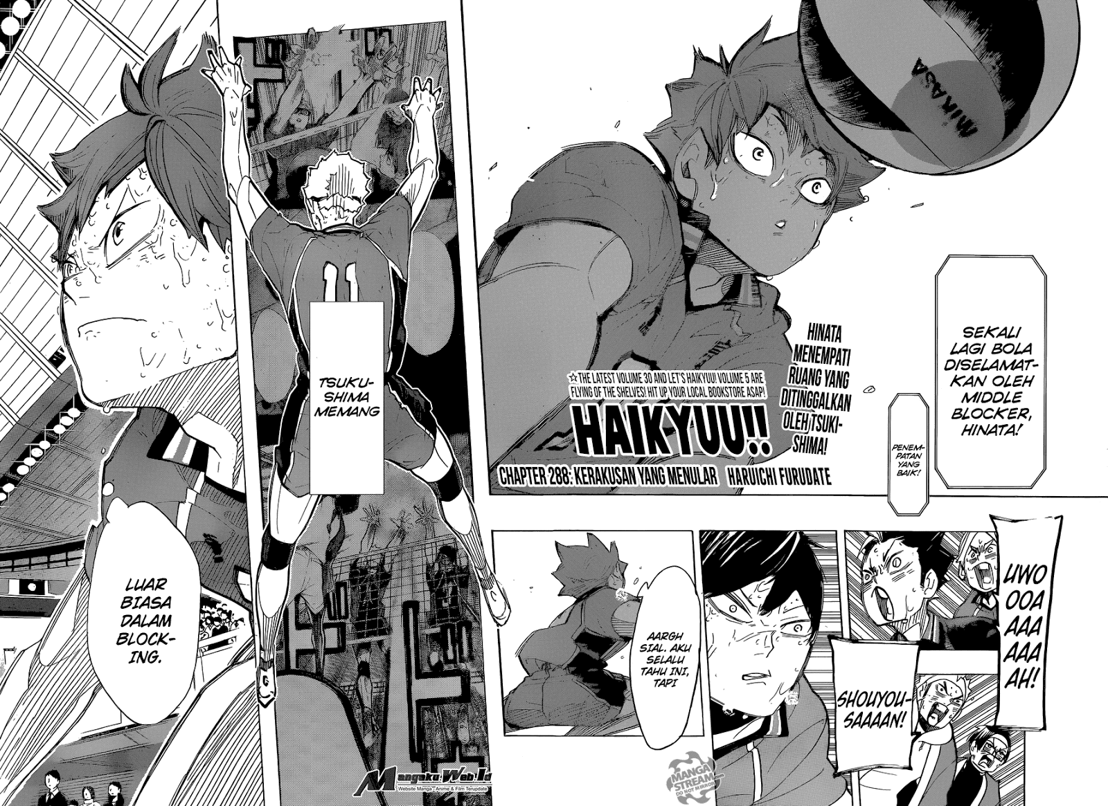 Haikyuu!! Chapter 288 Bahasa Indonesia