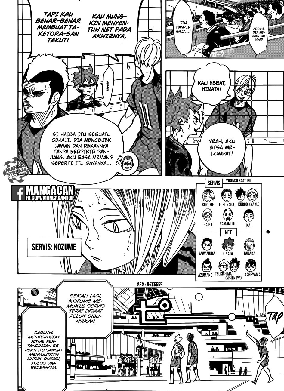 Haikyuu!! Chapter 309 Bahasa Indonesia