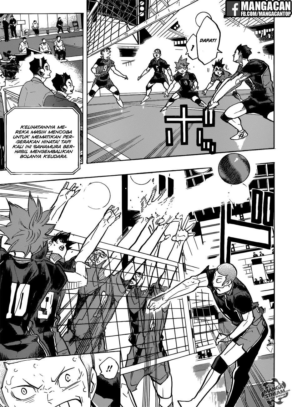 Haikyuu!! Chapter 309 Bahasa Indonesia