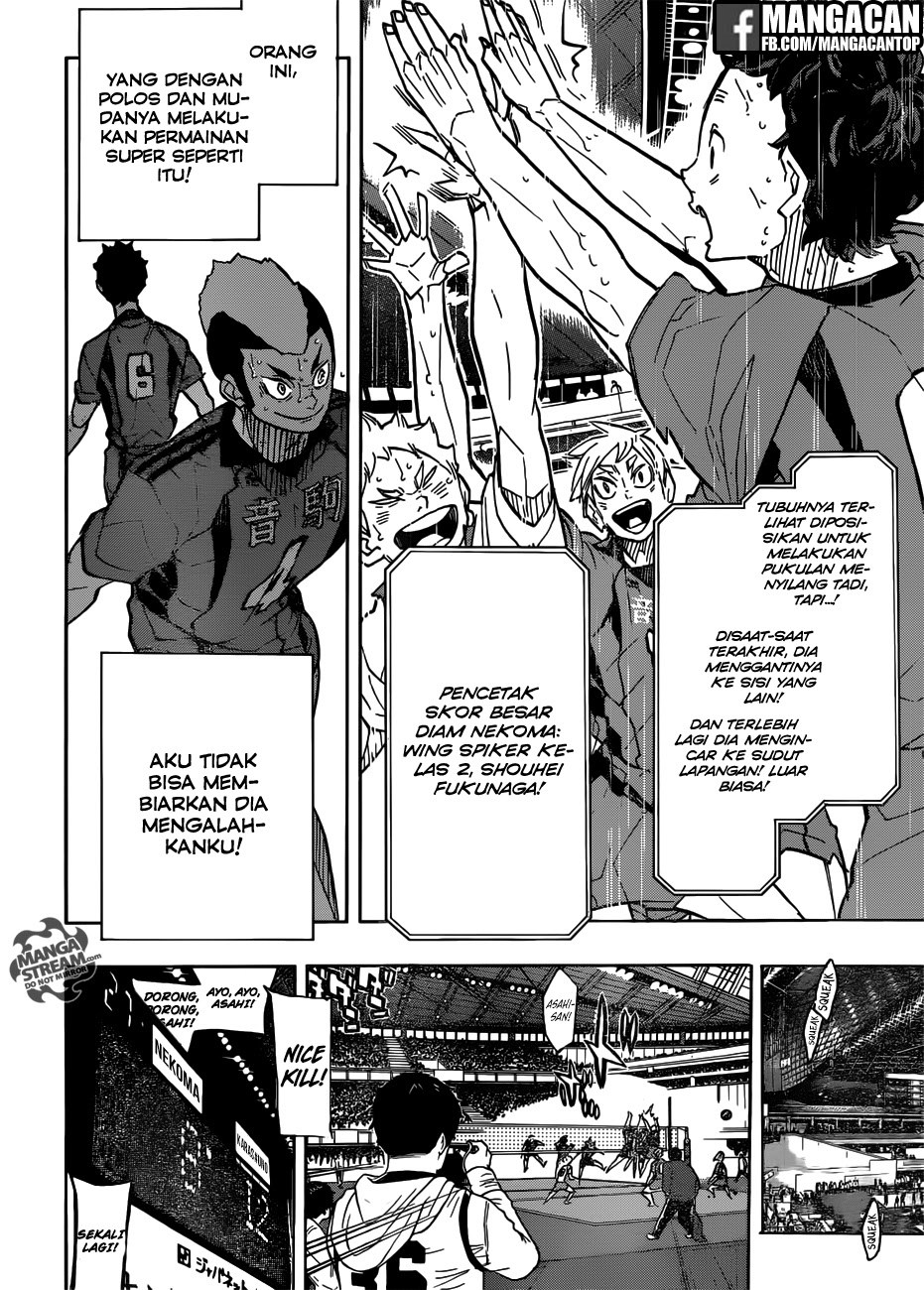 Haikyuu!! Chapter 309 Bahasa Indonesia
