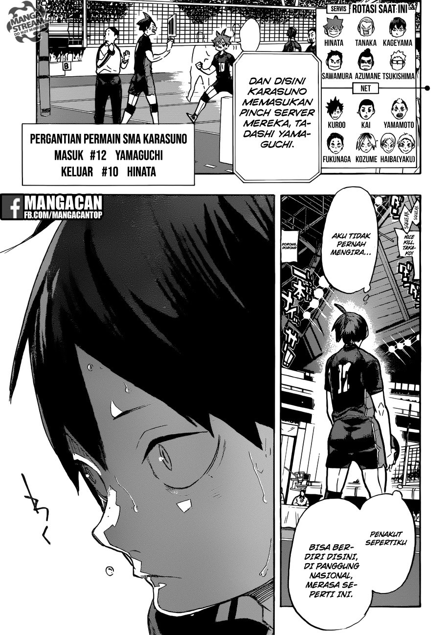 Haikyuu!! Chapter 309 Bahasa Indonesia