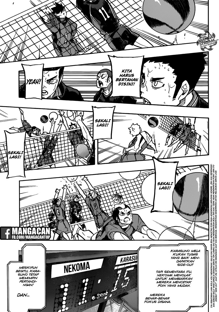 Haikyuu!! Chapter 309 Bahasa Indonesia