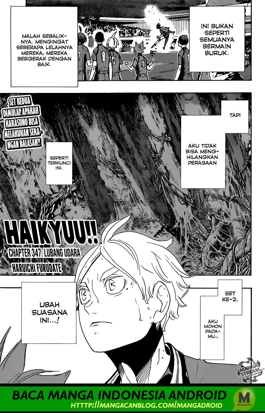 Haikyuu!! Chapter 347 Bahasa Indonesia