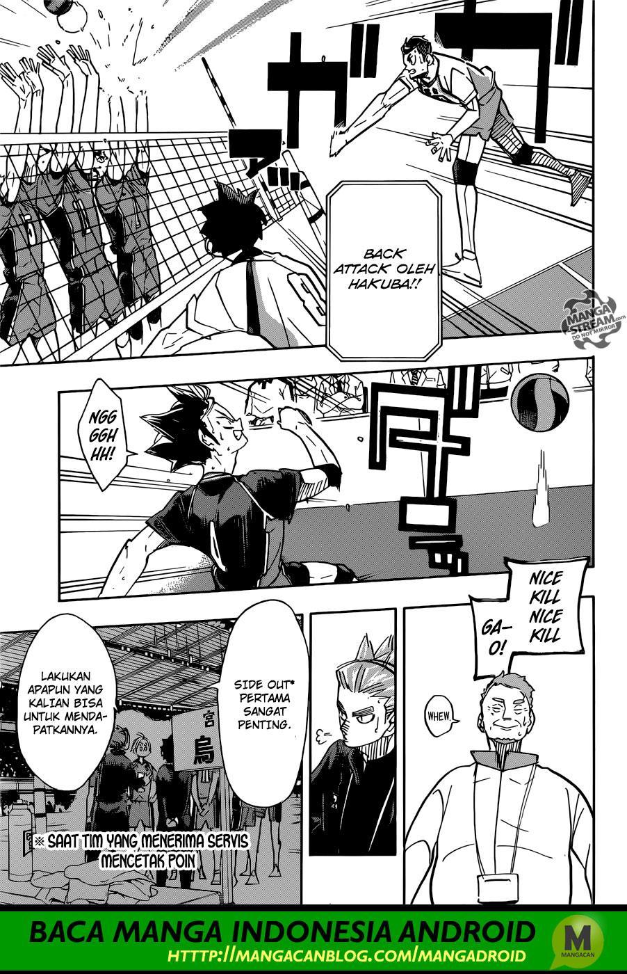 Haikyuu!! Chapter 347 Bahasa Indonesia