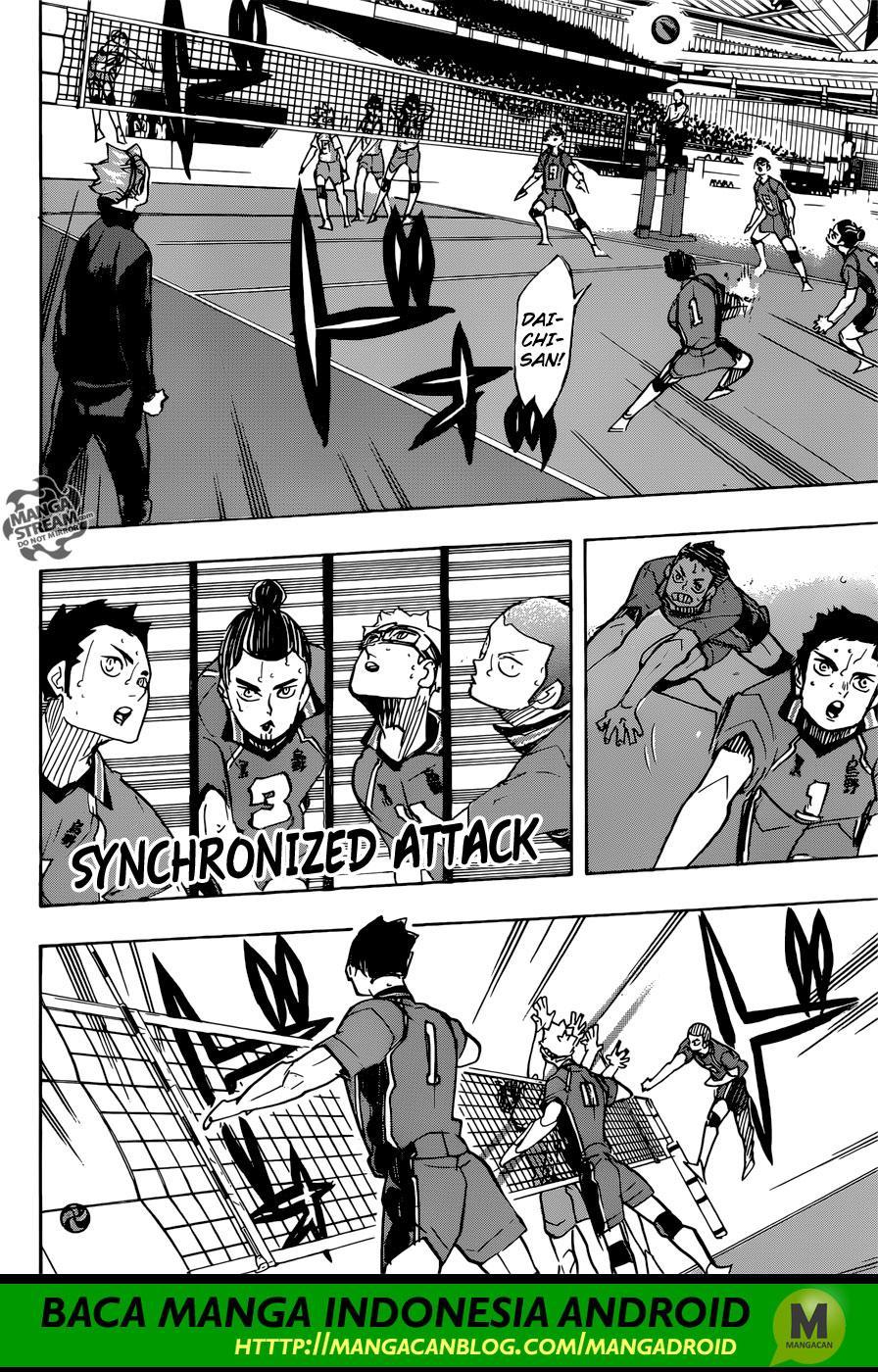 Haikyuu!! Chapter 347 Bahasa Indonesia