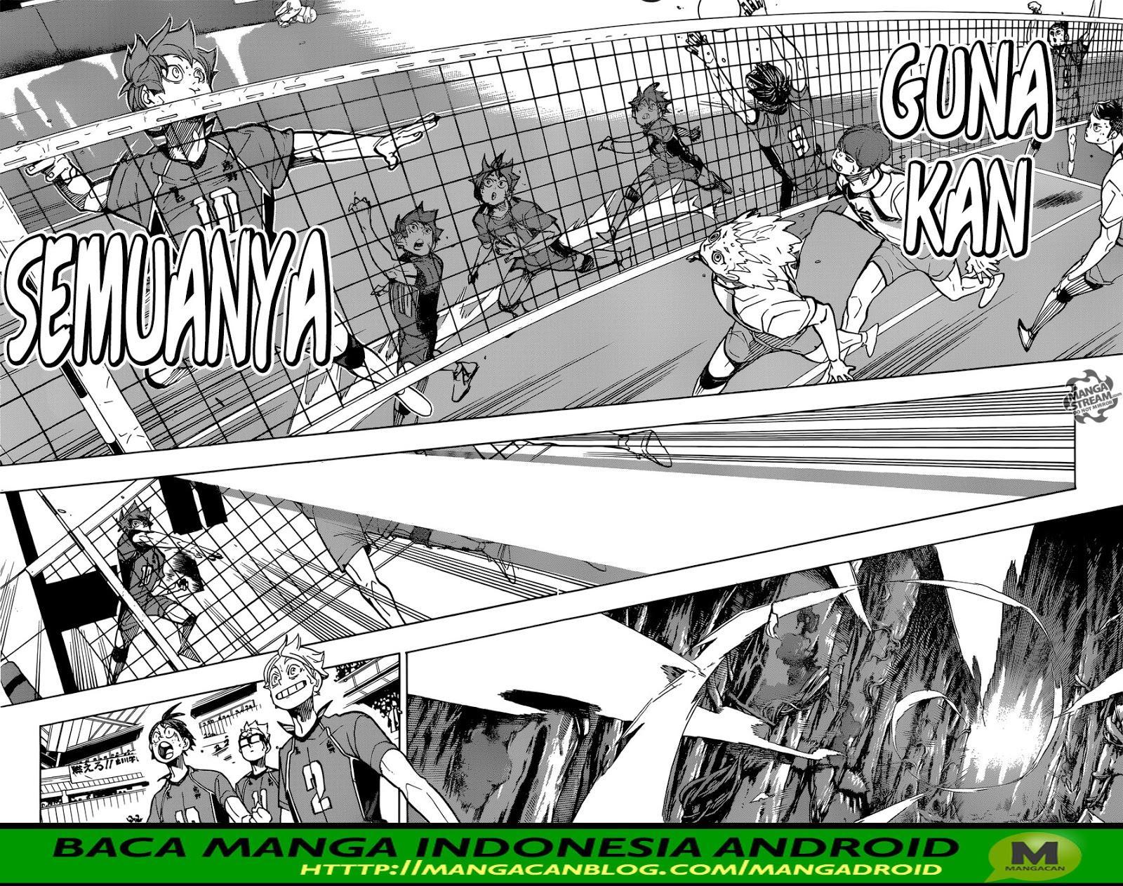 Haikyuu!! Chapter 347 Bahasa Indonesia