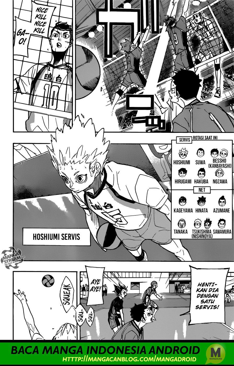 Haikyuu!! Chapter 347 Bahasa Indonesia