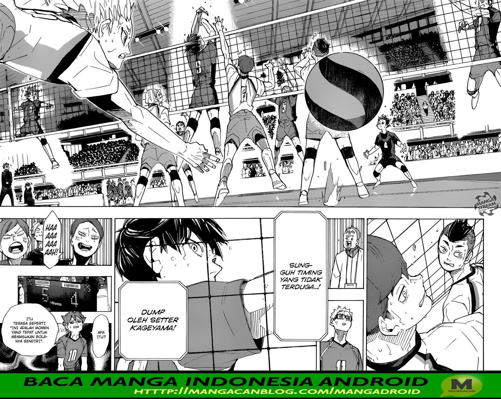 Haikyuu!! Chapter 347 Bahasa Indonesia
