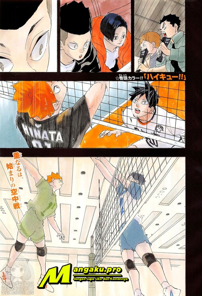 Haikyuu!! Chapter 401 Bahasa Indonesia