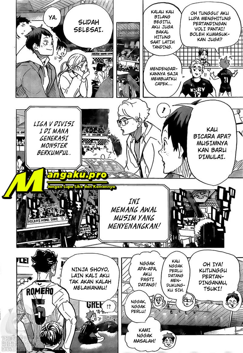 Haikyuu!! Chapter 401 Bahasa Indonesia