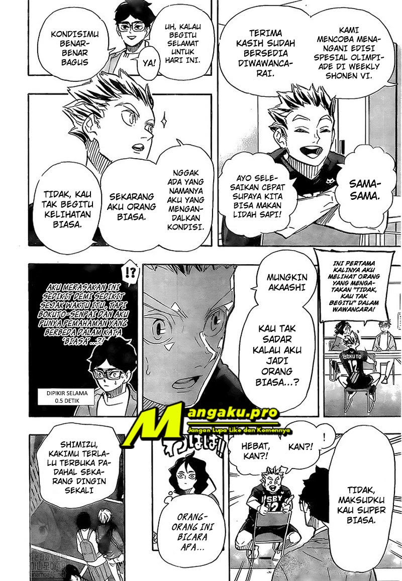 Haikyuu!! Chapter 401 Bahasa Indonesia