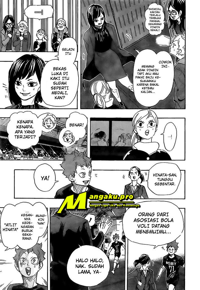 Haikyuu!! Chapter 401 Bahasa Indonesia