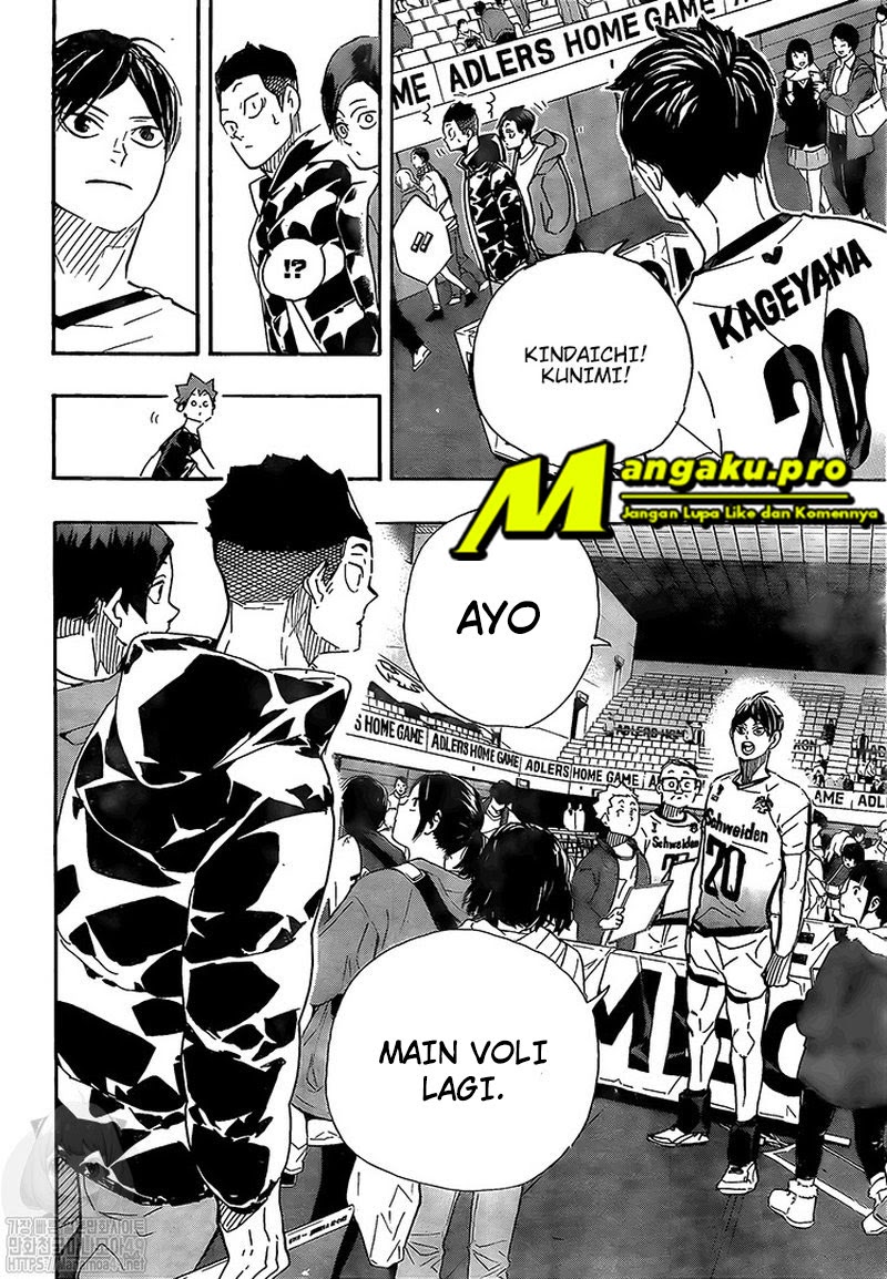 Haikyuu!! Chapter 401 Bahasa Indonesia