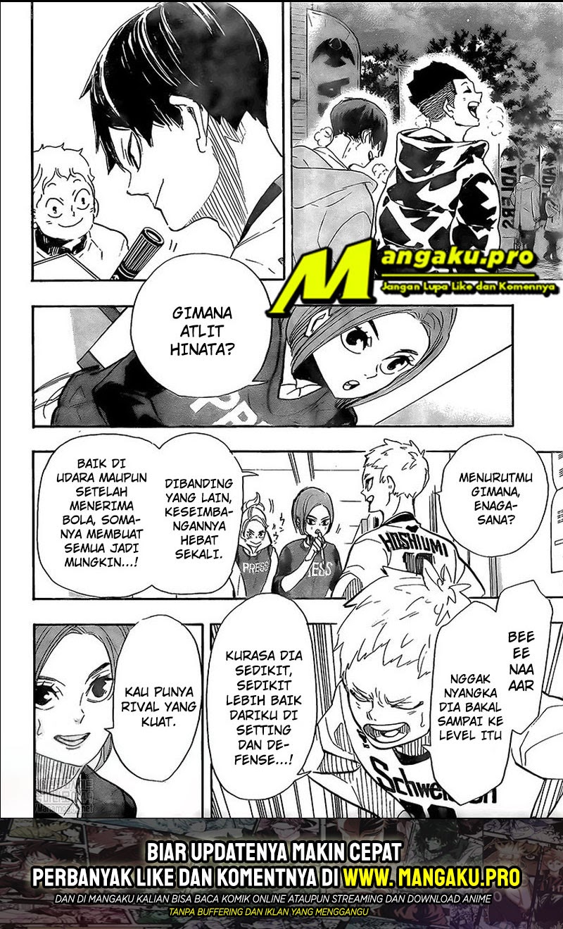 Haikyuu!! Chapter 401 Bahasa Indonesia