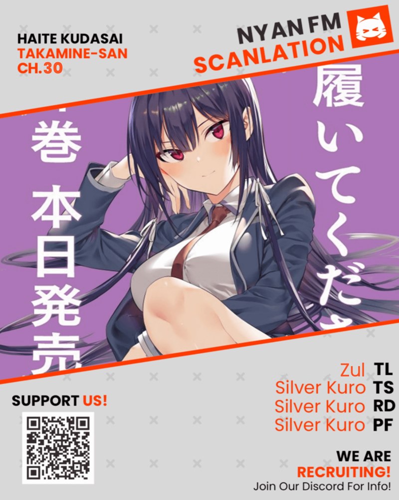 Haite Kudasai Takamine-san Chapter 30 Bahasa Indonesia