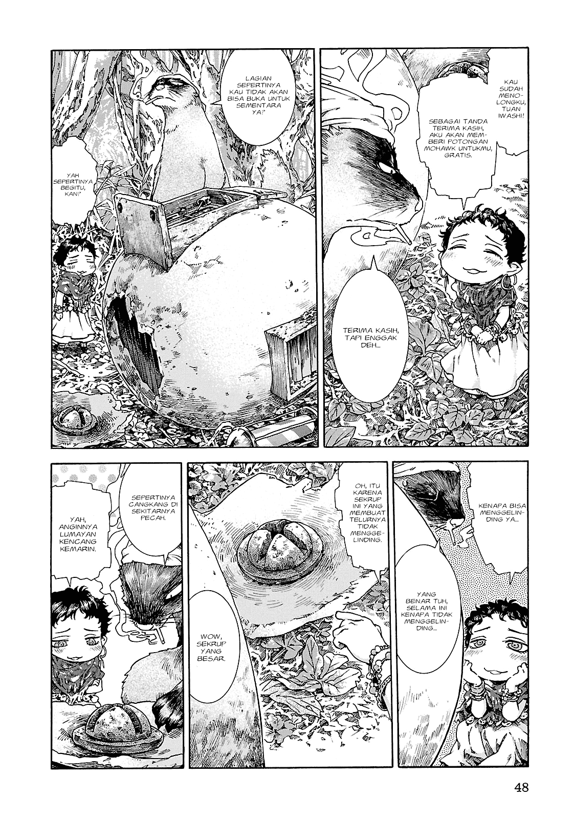 Hakumei to Mikochi Chapter 21 Bahasa Indonesia