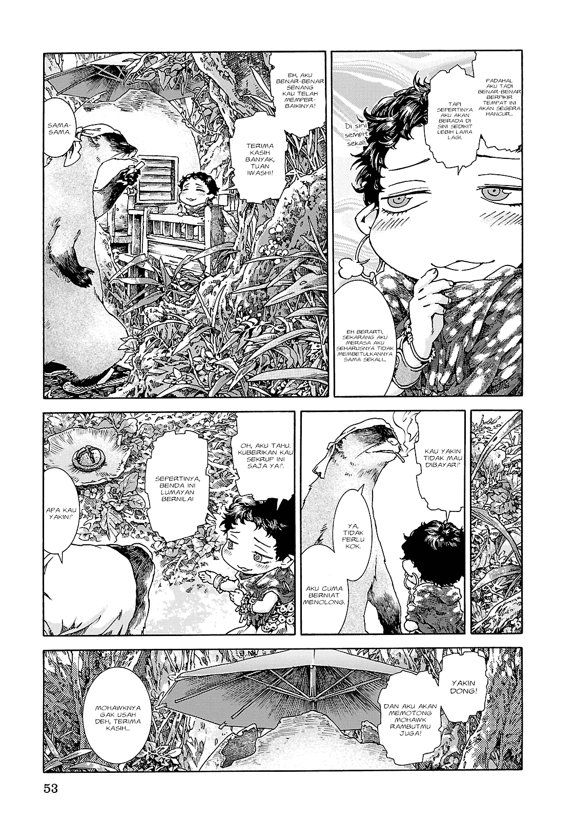 Hakumei to Mikochi Chapter 21 Bahasa Indonesia
