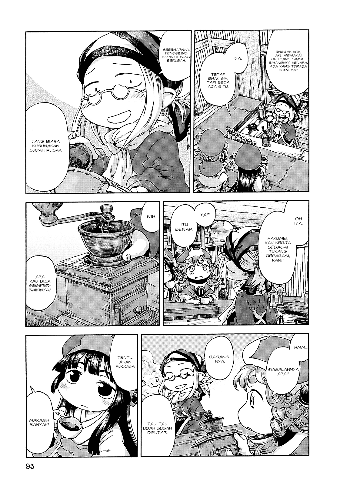 Hakumei to Mikochi Chapter 23 Bahasa Indonesia