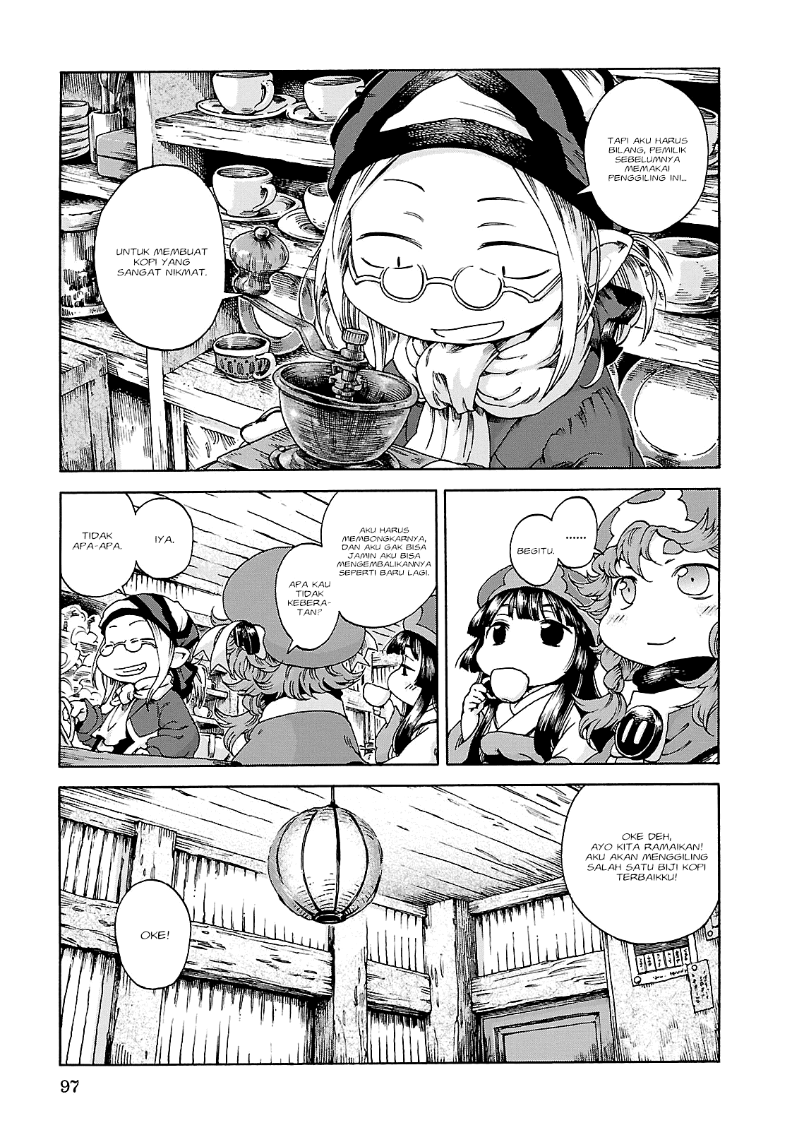 Hakumei to Mikochi Chapter 23 Bahasa Indonesia