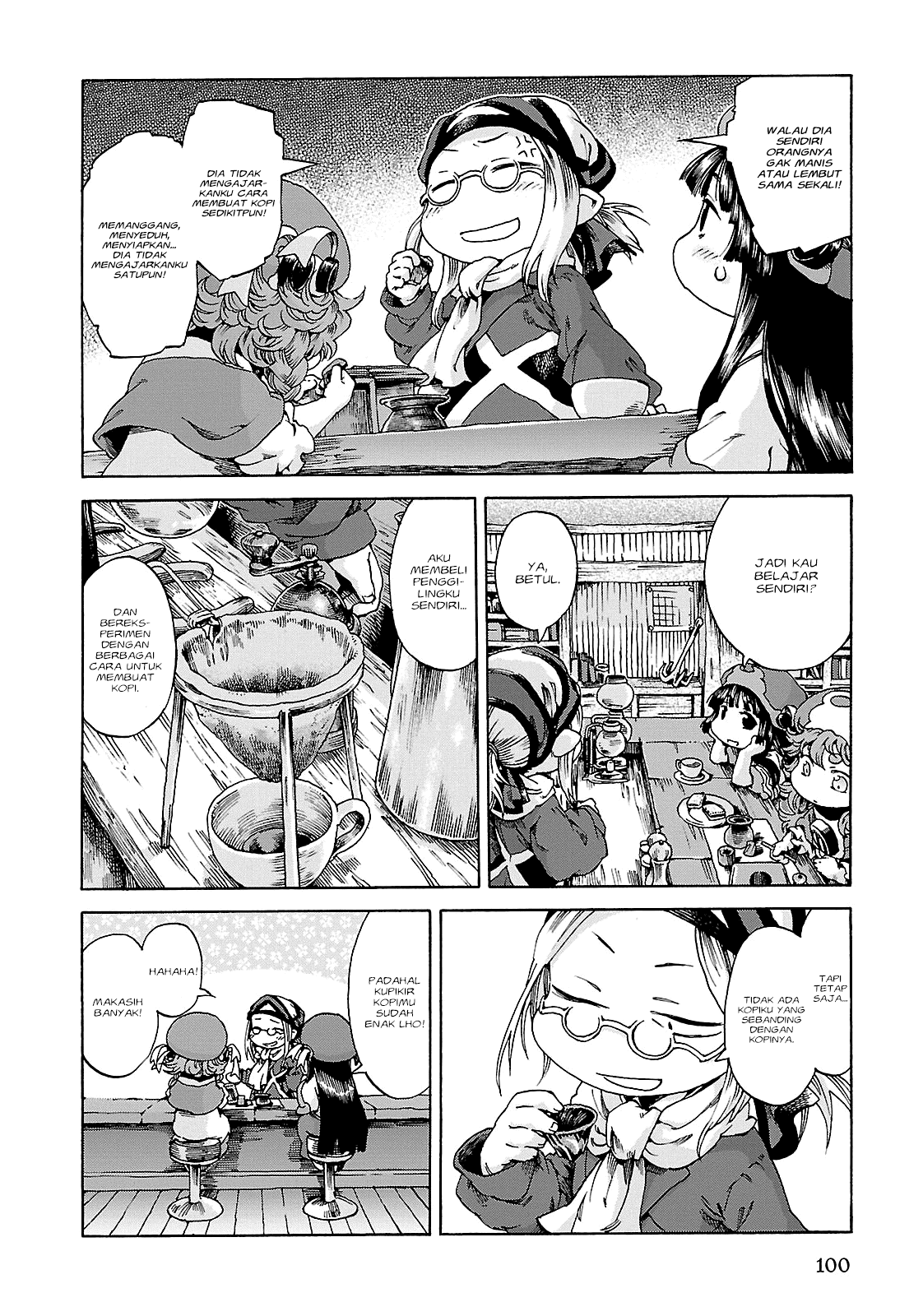 Hakumei to Mikochi Chapter 23 Bahasa Indonesia
