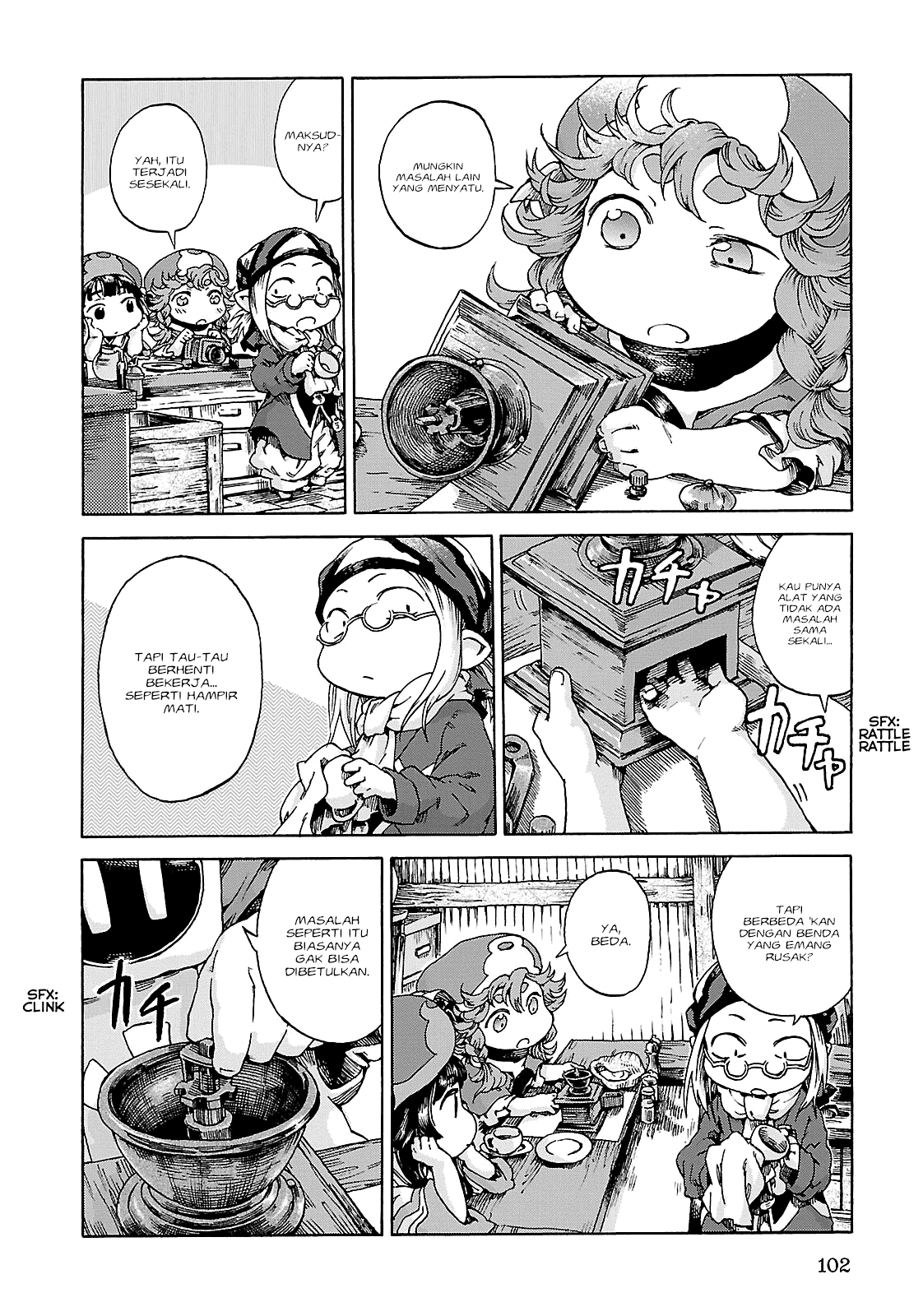 Hakumei to Mikochi Chapter 23 Bahasa Indonesia