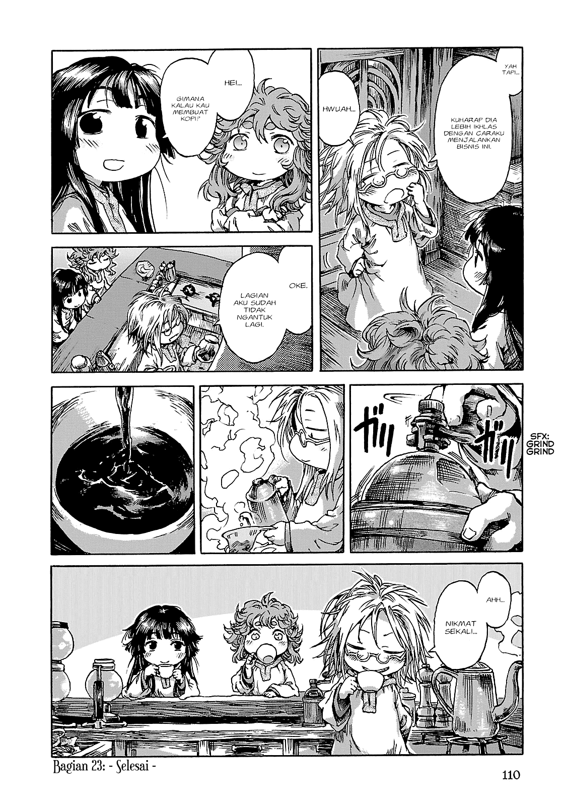 Hakumei to Mikochi Chapter 23 Bahasa Indonesia