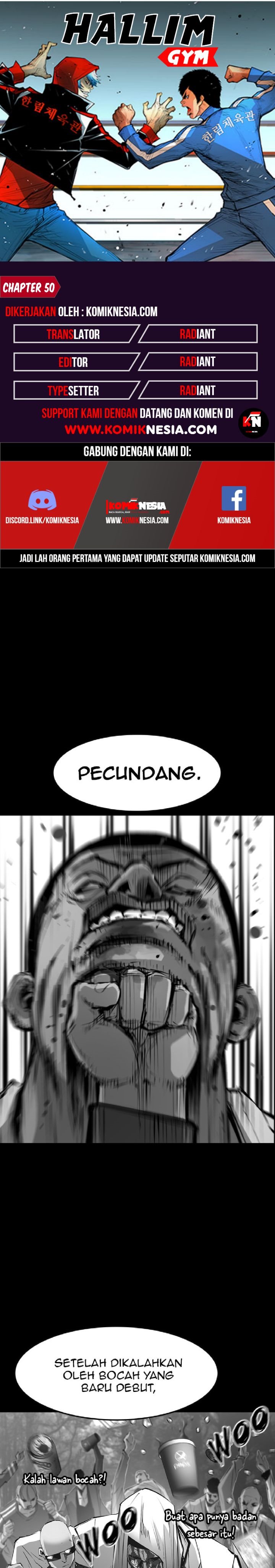 Hallym Gymnasium Chapter 50 Bahasa Indonesia