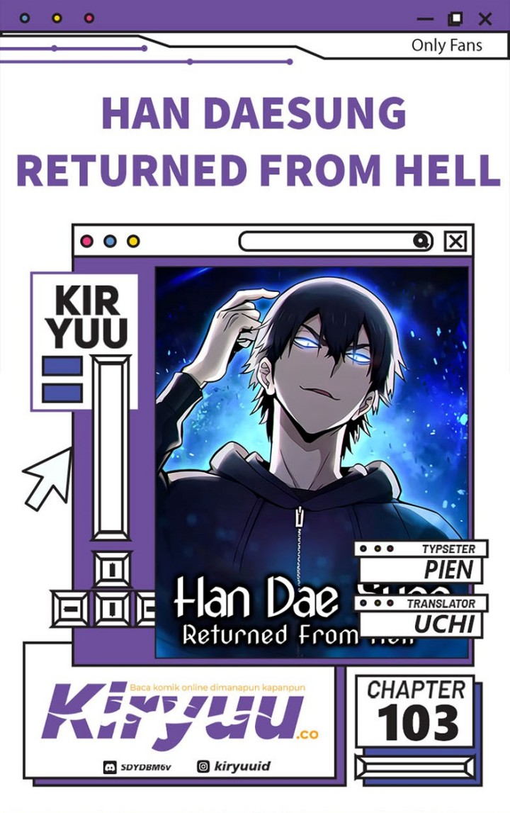 Han Dae Sung Returned From Hell chapter 103