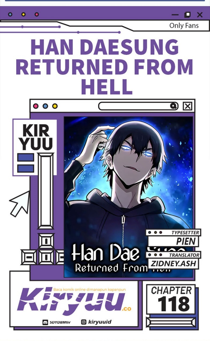 Han Dae Sung Returned From Hell chapter 118