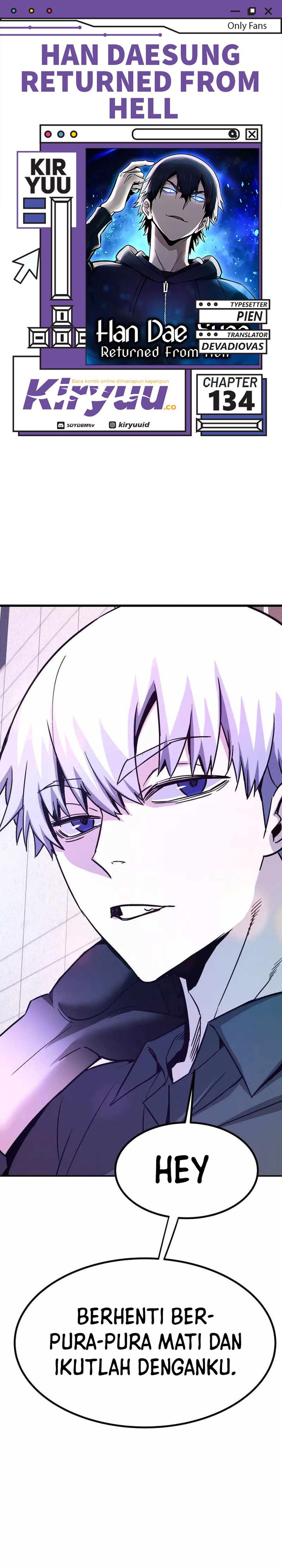 Han Dae Sung Returned From Hell chapter 134