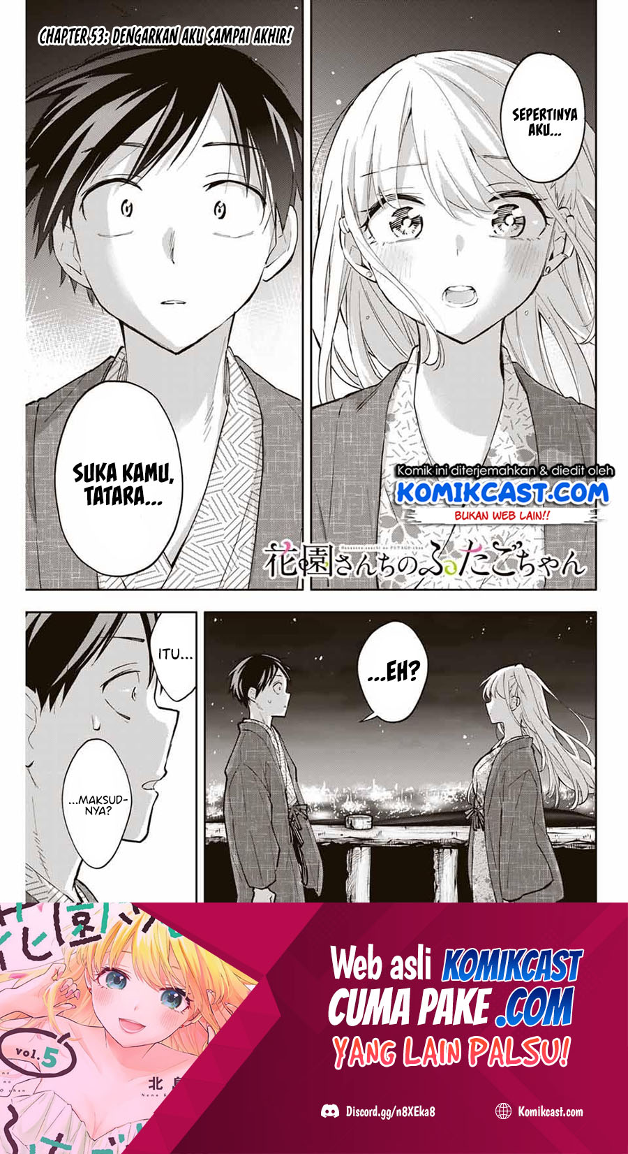 Hanazono Twins Chapter 53 Bahasa Indonesia