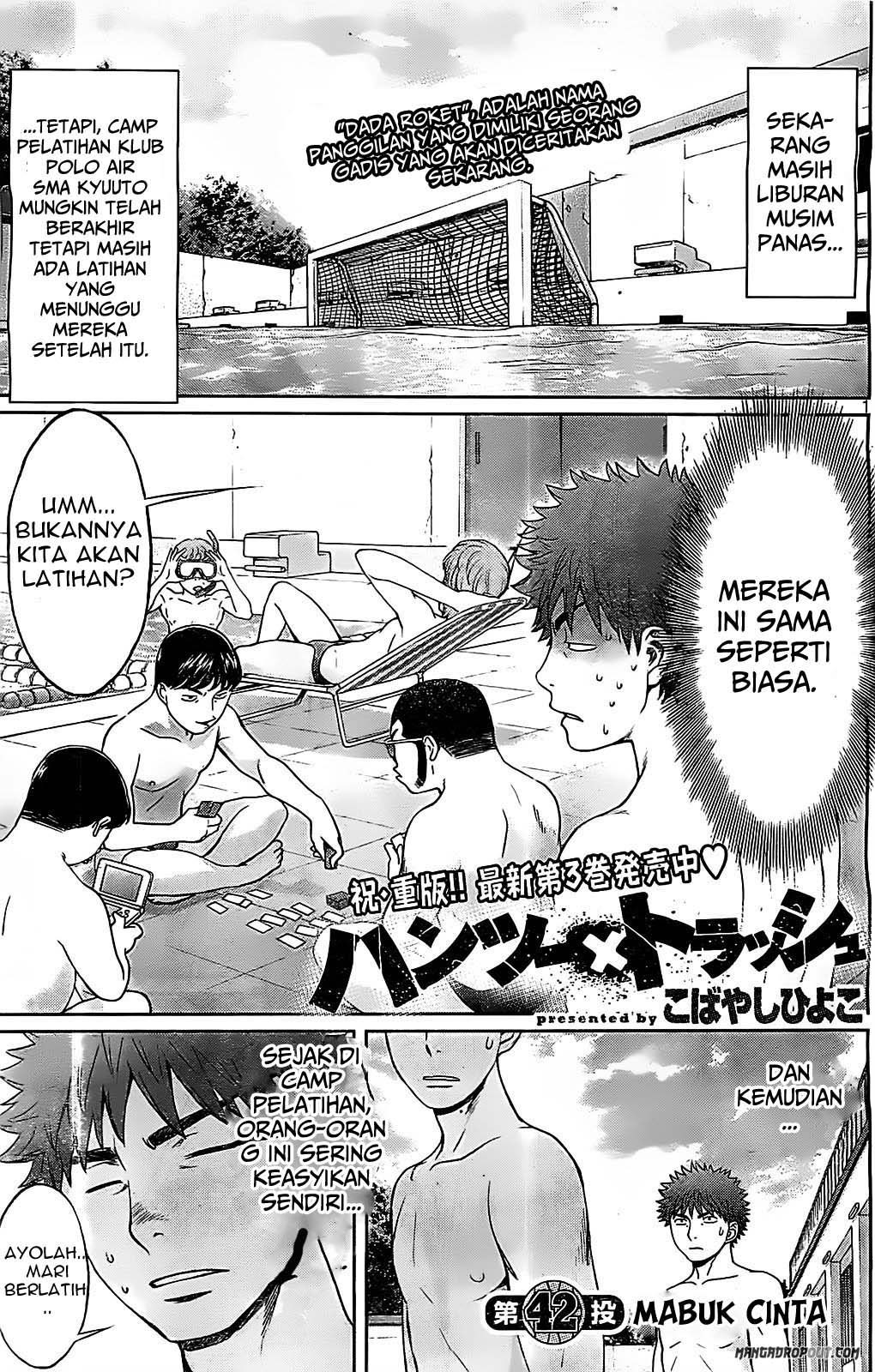 Hantsu x Trash Chapter 42 Bahasa Indonesia