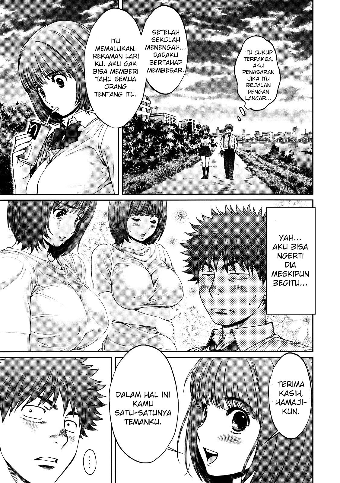 Hantsu x Trash Chapter 70 Bahasa Indonesia