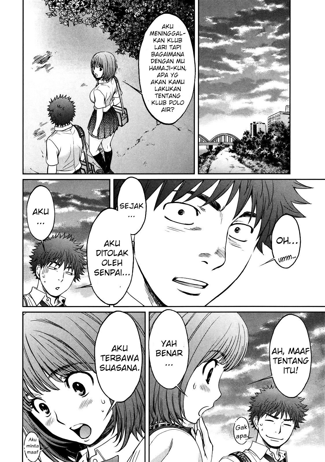 Hantsu x Trash Chapter 70 Bahasa Indonesia