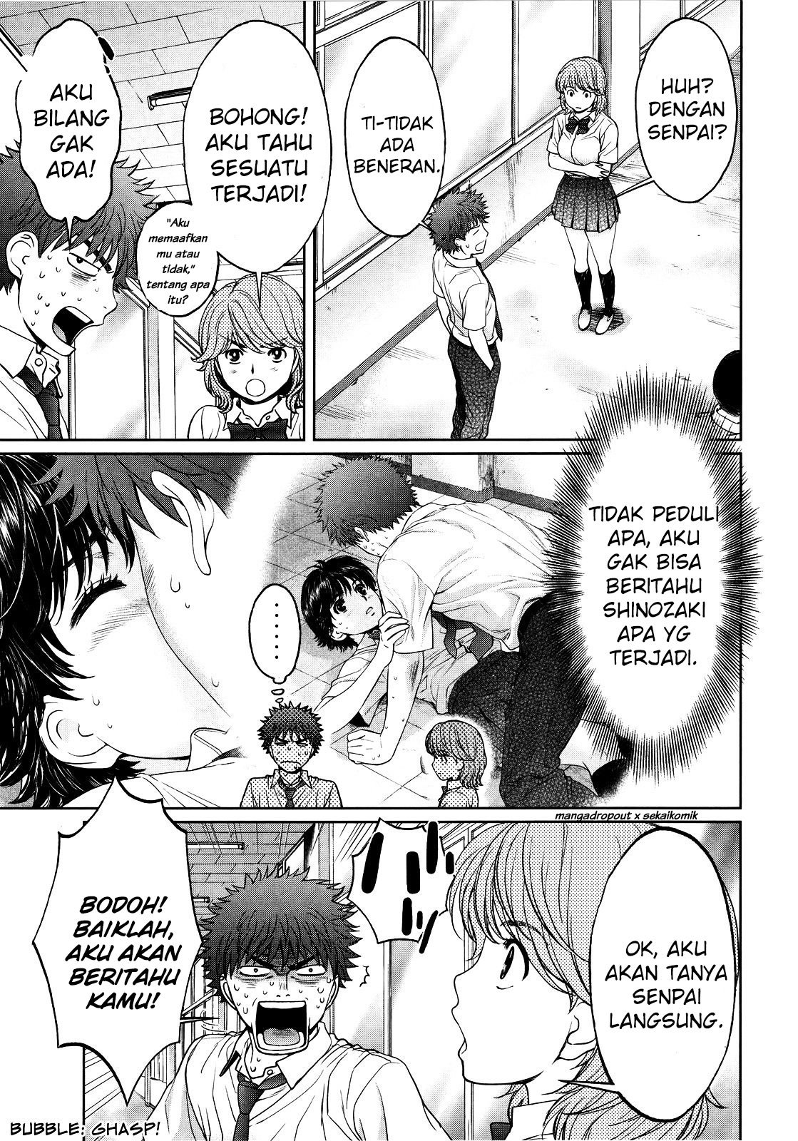 Hantsu x Trash Chapter 70 Bahasa Indonesia