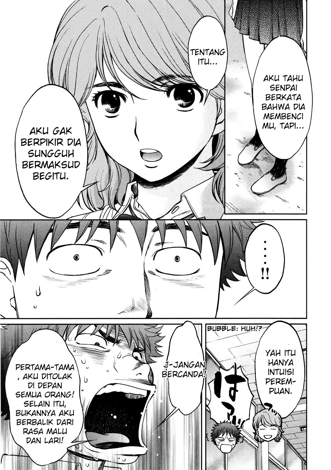 Hantsu x Trash Chapter 70 Bahasa Indonesia