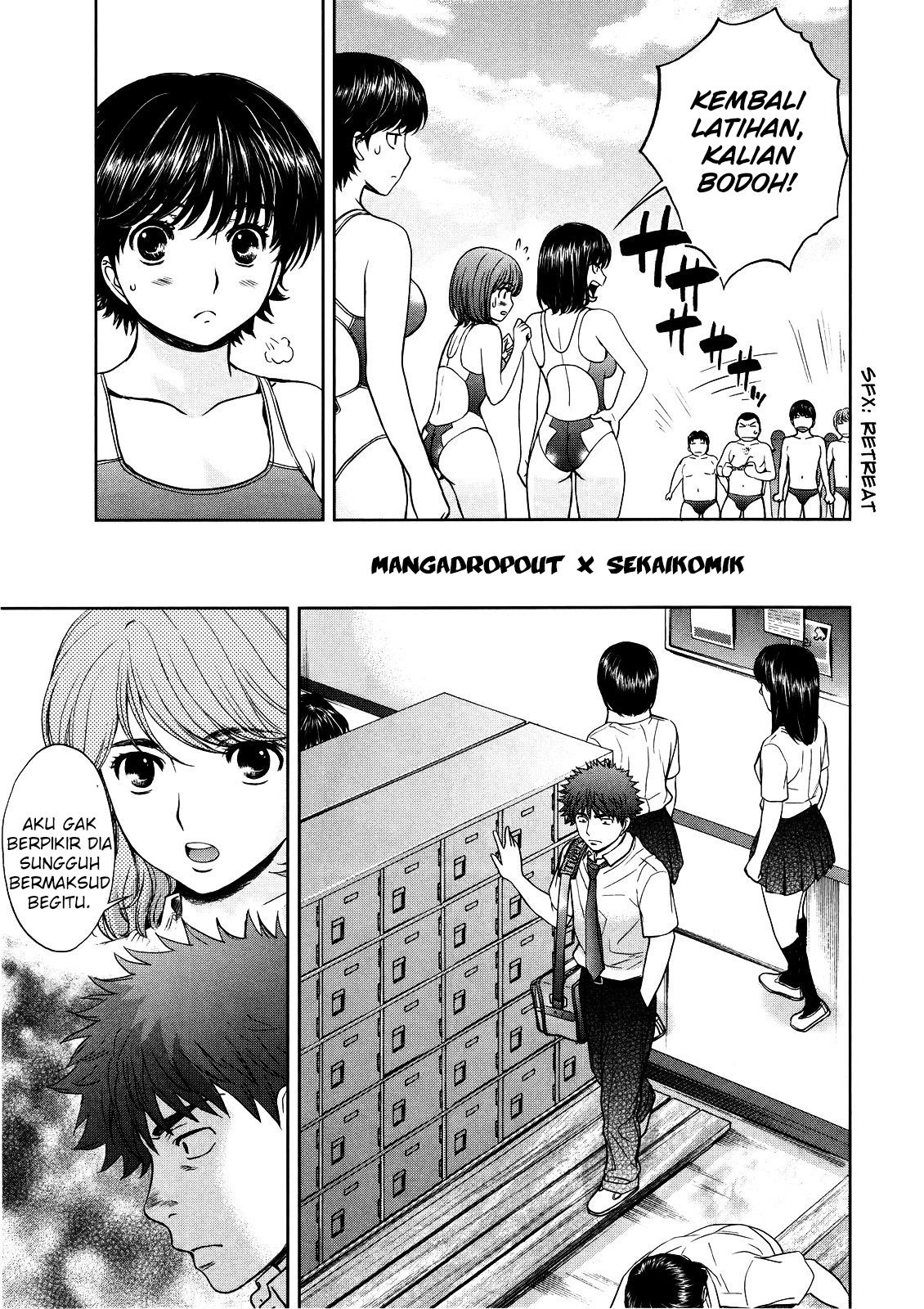 Hantsu x Trash Chapter 70 Bahasa Indonesia