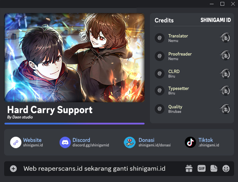 Hard Carry Supporter chapter 8