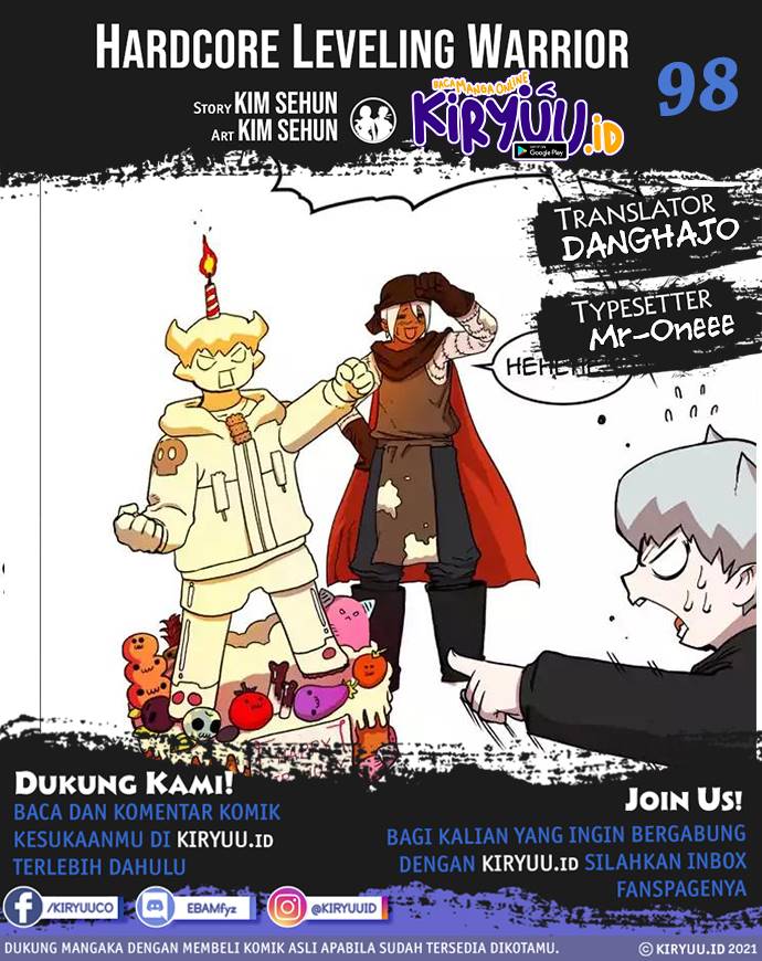 Hardcore Leveling Chapter 99 Bahasa Indonesia