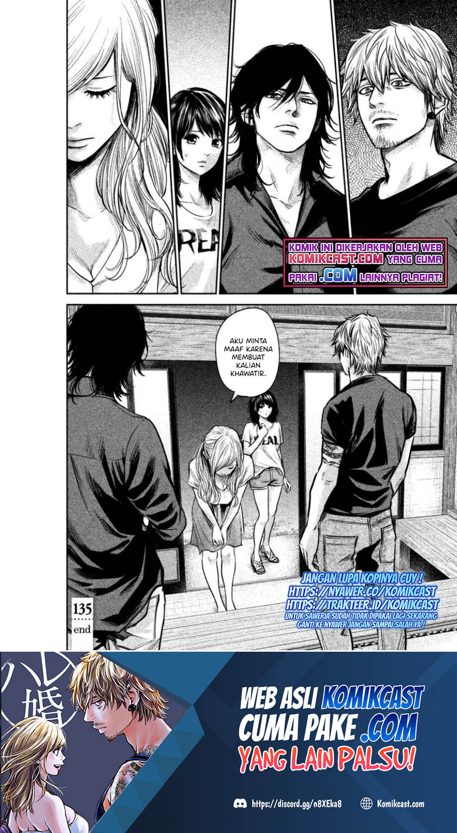 Hare Kon Chapter 135 Bahasa Indonesia